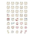 thumbnail image 6 of 40 PCS Stickers Pack, Waterproof Cute Cool Teens Funny Theme Stickers, DIY Fashion Trendy Creative Decal, Personalized Your Own MacBook , Laptop, Guitar, Luggage, Skateboard, Car (Cute Bear White), 6 of 6