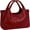 red, variant on YOPTOP Women Top Handle Satchels Genuine Leather Handbags Large Capacity Work Tote Shoulder Crossbody Bags Sky Blue,black