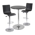 thumbnail image 1 of Winsome Spectrum 3Pc Pub Table set with stools, 1 of 9