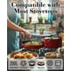 thumbnail image 3 of Juego de utensilios de cocina Cook N Home, antiadherentes, 12 piezas, color rojo mármol, 3 of 9