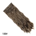 thumbnail image 3 of Kayannuo Christmas Clearance Women's Long Curly Hair Fake Water Ripple Curly Hair Four-piece Set Of Chemical Fiber Hair Extensions, 3 of 4