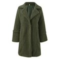 thumbnail image 3 of Vedolay Top Womens Casual Jacket Long Sleeve Double Work Office Casual Jackets,Green L, 3 of 4