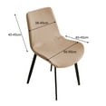 thumbnail image 5 of Dinning Chair Cover Machine Washable Wrinkle-Resistant Scratch-proof Thick Elastic Fabric Universal Simple Installation Chair Slipcover, 5 of 8