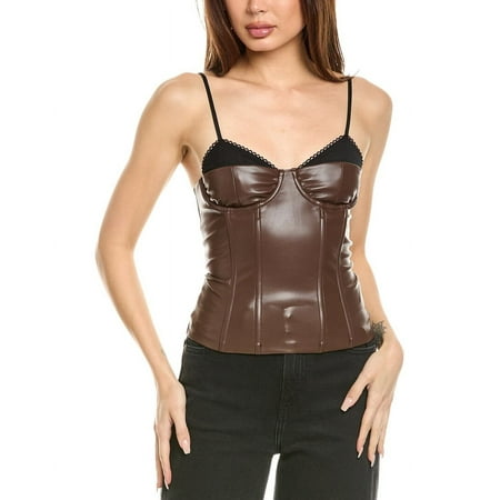 WeWoreWhat womens Corset Top  8  Brown