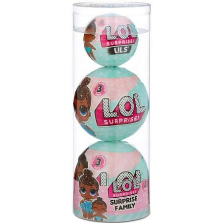 LOL Surprise Family Tots Miss Baby Mini Fashion Doll 3-Pack (Miss Baby  Mr. Baby & Lil Sister Miss Baby)