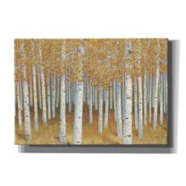 Epic Graffiti 'Forest of Gold' by James Wiens, Canvas Wall Art, 26"x18"