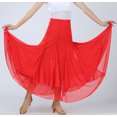 thumbnail image 3 of Long Full Jersey Ballroom Dance Dancers Club Competition Maxi Skirts, 3 of 5