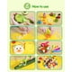 thumbnail image 2 of Juego de cuchillos para niños Melican Montessori Kitchen, sin BPA, 38 piezas, 2 of 6