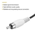 thumbnail image 4 of Cable RCA de 0.7 pies a alambre desnudo, adaptador de conector de audio para amplificador, paquete de 10, 4 of 6