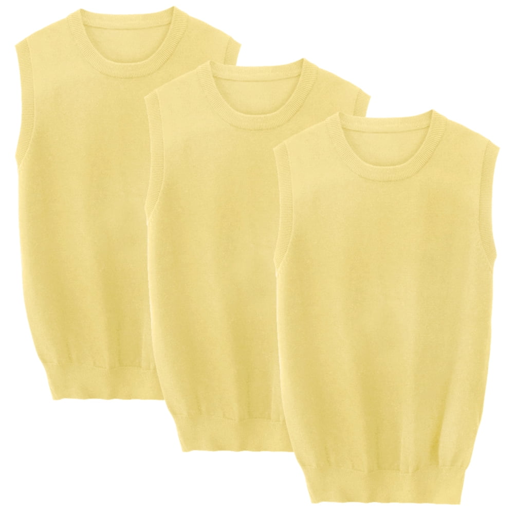 mens yellow sweater vest