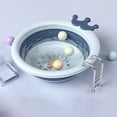thumbnail image 4 of Collapsible Wash Basin Portable Washing Basin With Cartoon Design For Space Saving Foldable Tub For Easy Drying And F Un Bath Activities, 4 of 4