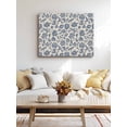 thumbnail image 4 of Light Blue Floral Wall Art for Living Room,Canvas Picture Wall Decor for Bathroom Bedroom,Rustic Vintage Flowers Botanical Spring Painting Artwork for Office Kitchen Hallway Dining Room Decor 16"x20", 4 of 8