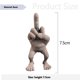 thumbnail image 3 of Escultura Dedo Figura Con Patas Resina Regalo para Amigos, 3 of 9