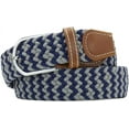 thumbnail image 3 of Multicolored Elastic Woven Golf Belts Casual Braided Stretch Belt for Men and Women, 3 of 9