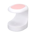 thumbnail image 4 of Mini UV Led Nail Lamp, Portable 16W Fast Drying Nail Polish Light Pink With USB Cable For Beginners For Nail Salon, 4 of 8