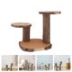 thumbnail image 3 of 1 soporte de madera para plantas, base para macetas de balcón, soporte para servir postres., 3 of 6
