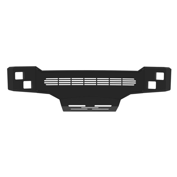 Innovative Creations . Bumper AL-FBM21CHN Alumilite; One Piece Design; Direct Fit; Mounting Hardware Included; Without Grille Guard; Without Winch Mount; With Cutouts for OEM Tow Hooks