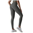 thumbnail image 2 of Women's Sports Pants Yoga Pants Workout Leggings High Waist Sexy Pant Athletic Yoga Elastic Fashion Pants Wedgie Yoga Pants Leopard Yoga Pants plus Yoga Pants Pockets Mesh Flare Yoga Pants for Women, 2 of 8