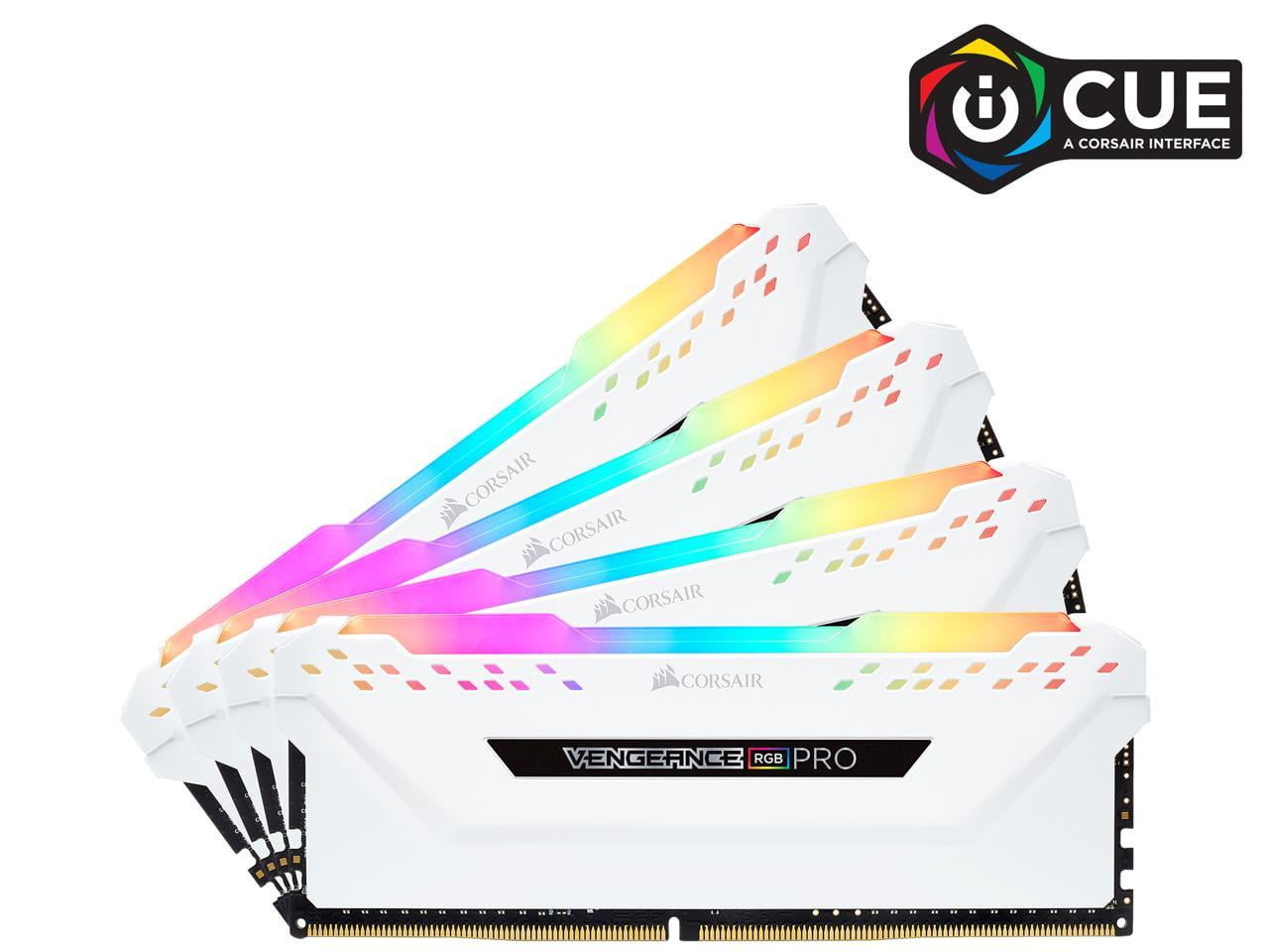 corsair vengeance rgb pro 32gb (4x8gb) ddr4 3600mhz c18 memory kit