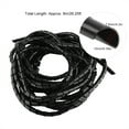 thumbnail image 3 of Envoltura De Cables En Espiral, Organizador De Encuadernación Protectvie, Gestión De Cables Para El Hogar Y La Oficina, 10mm, Negro, 3 of 7