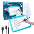thumbnail image 1 of Image Blue Rechargeable A4 LED Tracing Light Pad Drawing Sketching Animation, 1 of 9