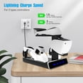thumbnail image 2 of GAEKOL Charging Dock For PS VR2 Controller Charging Station With Indicator Light For Dualsense & Organise Stand For PS VR2, 2 of 8
