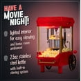 thumbnail image 5 of Nostalgia Hot Air Popcorn Maker, 12-Cup Countertop Popcorn Machine with Measuring Cup, Dark Red, 5 of 7