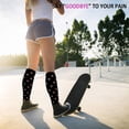 thumbnail image 3 of Chaussettes de Compression Femmes & Hommes 20-30mmHg - Meilleur Soutien pour la Course, le Sport, la Randonnée, les Voyages en Avion, la Circulation, 3 of 7