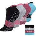 thumbnail image 1 of Calcetines antideslizantes Unenow con cojín Grips para yoga y pilates, 1 of 8