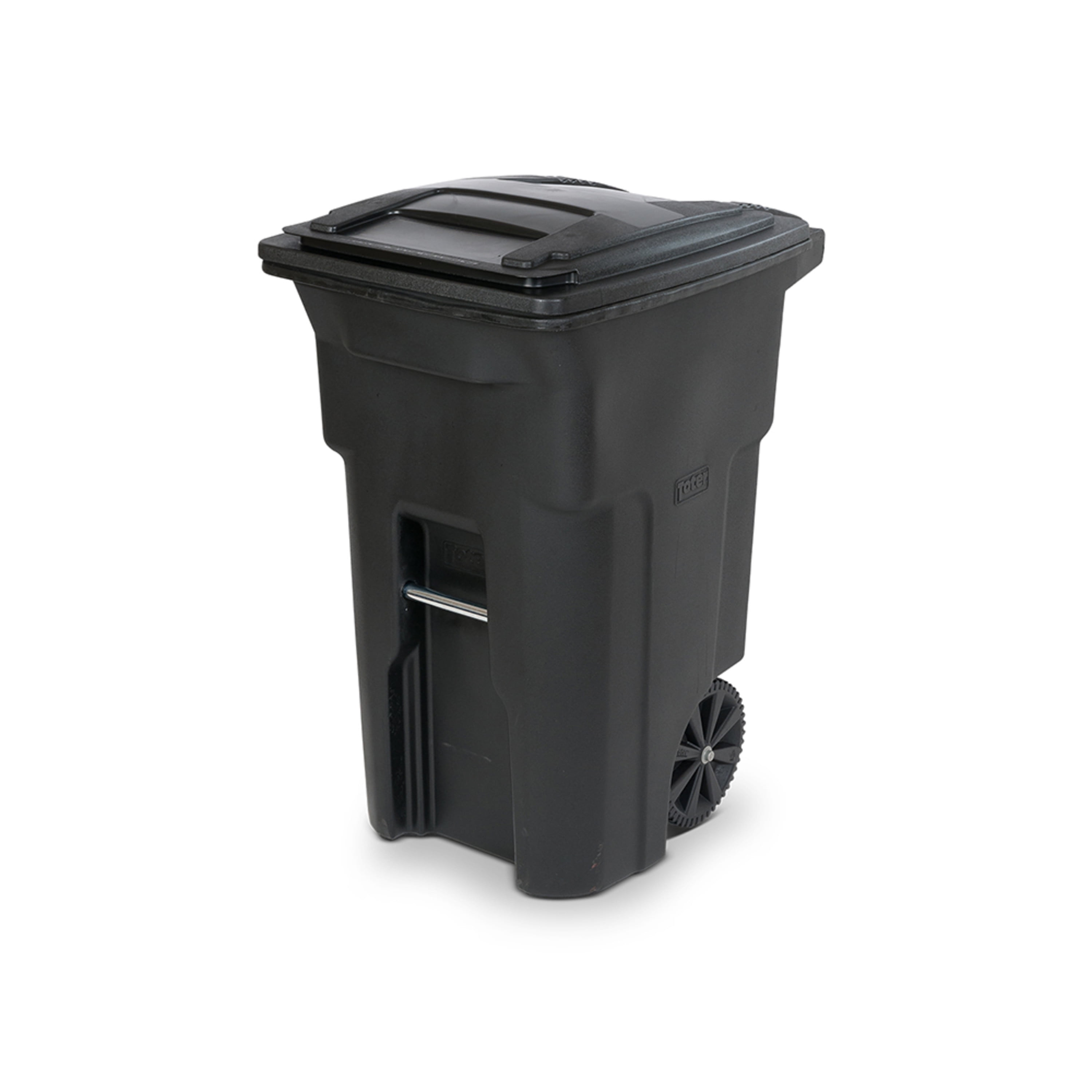 Heavy Duty Commercial Trash Can w/ Lid 32 Gallon Durable Garbage Can w/ Handles 