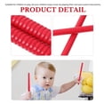 thumbnail image 5 of 2Pcs Creative Lummi Sticks Wooden Musical Percussion Instruments for Kids (Red), 5 of 5