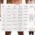 thumbnail image 3 of Men's Big & Tall 5" 7" 9" Jacquard Sweat Shorts - Pull On Soft Lounge Drawstring Sweatpant Athletic Gym Workout Short with Pockets Size M-5XL Beige, 3 of 6