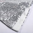 thumbnail image 6 of Glam Sequin Two Piece Sleeveless Skirt Set for Parties and Evening Occasions – Sparkling Outfit with Belted, S, Silver, 6 of 6