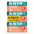 thumbnail image 4 of Bayer Chewable Aspirin Regimen Low Dose Pain Reliever Tablets, 81mg, Orange, 108 Count, 4 of 11