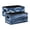 An Aztec Tribal Design Tie-Dye Pattern, variant on Felt Storage Bins 2-Pack Foldable Space-Saving Organizer For Home Office An Aztec Tribal Design Tie-dye Pattern
