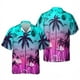 thumbnail image 2 of Camisas estampadas con cocoteros de playa hawaianas para hombres, ropa informal para la playa hawaiana, blusas Y2k de manga corta para vacaciones para hombres, 2 of 5