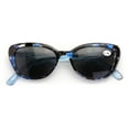 thumbnail image 2 of V.W.E. Women's Bifocals Reading Sunglasses Reader Glasses Vintage Outdoor Cateye Black Leopard Marble, 2 of 4