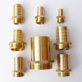 thumbnail image 6 of 2x Solid BRASS Hose Tail Connector to Male For BSP Thread Pond Pool HosePipe Adapter 1/2Inch Male X 12Mm Smile Home, 6 of 8