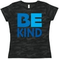 thumbnail image 3 of Inktastic Be Kind Logo in Blue Women's T-Shirt, 3 of 5