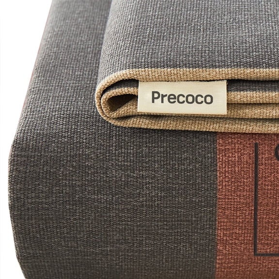 PRECOCO Bedsheets, Full Size Sheet Sets, Cotton Percale Preppy Bedding, Crisp & Cool, Lightweight & Breathable