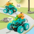 thumbnail image 3 of Esaierr Children Plastic Toy Car, Inertia Off-Road Vehicle, Can Launch Shells, Dinosaur Car, Battle Boy Toy, 3 of 4