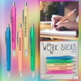 thumbnail image 1 of Ensemble de Stylos Gel pour Écrire, Stylo-Bille 5 Pcs pour Utilisation et Projets Personnels, 1 of 8
