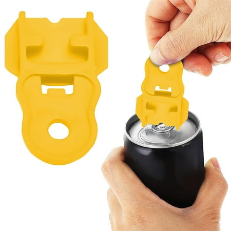 

TAKTUK Can Opener Bottle Opener Brightly Colored Home Drink Shield And Protector Plastic Can Opener For Colas Or Drink To Cold Drinks From Picnic Barbecues （1PC） Tools Clearance Items