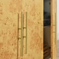 thumbnail image 5 of Abel Sideboard Buffet TV Stand in White Bleached Burl, 5 of 10