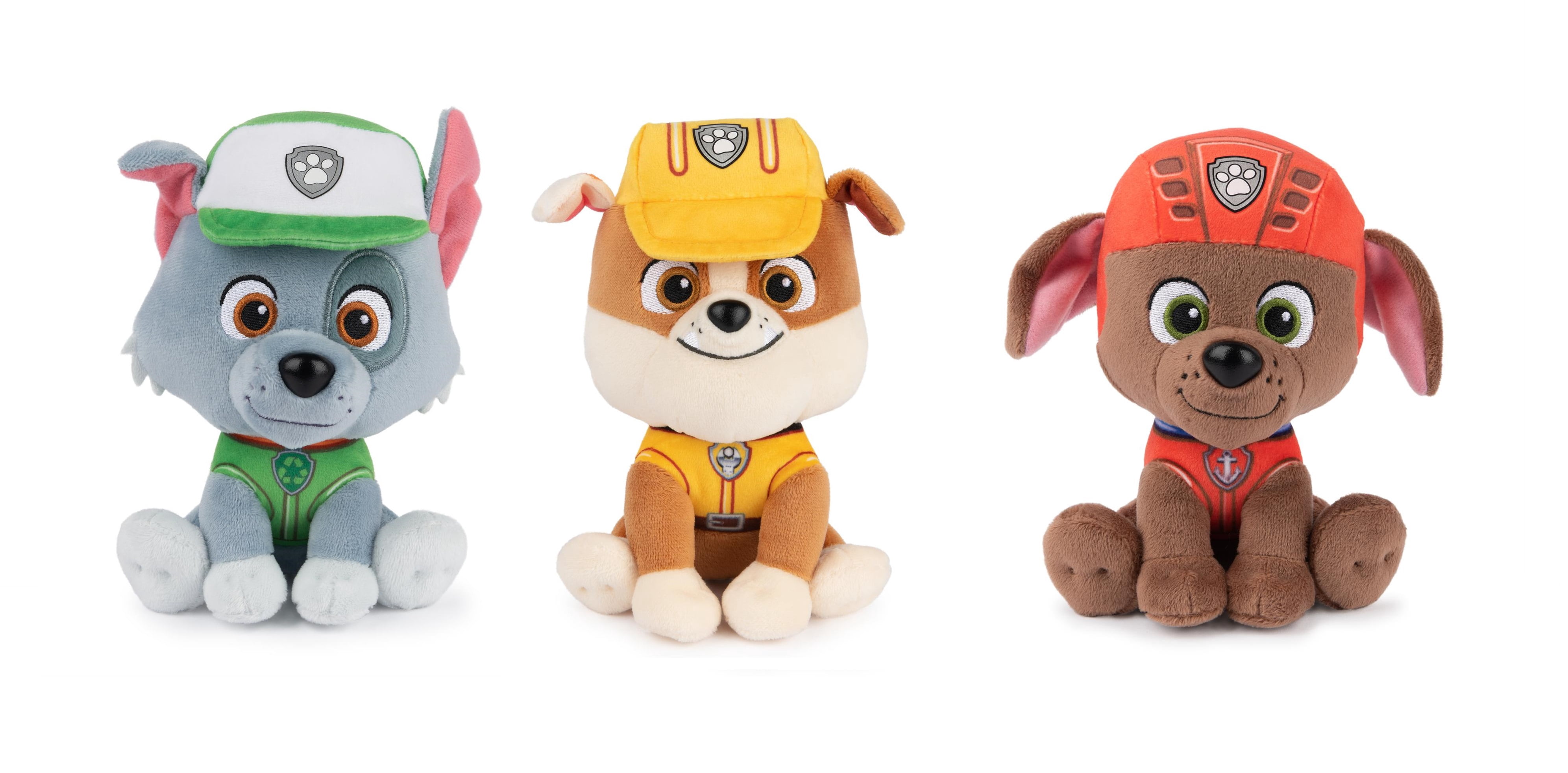 Set of 7 Paw Patrol 6-inch Plushs: Chase, Marshall, Skye, Everest, Rubble, Zuma and Rocky