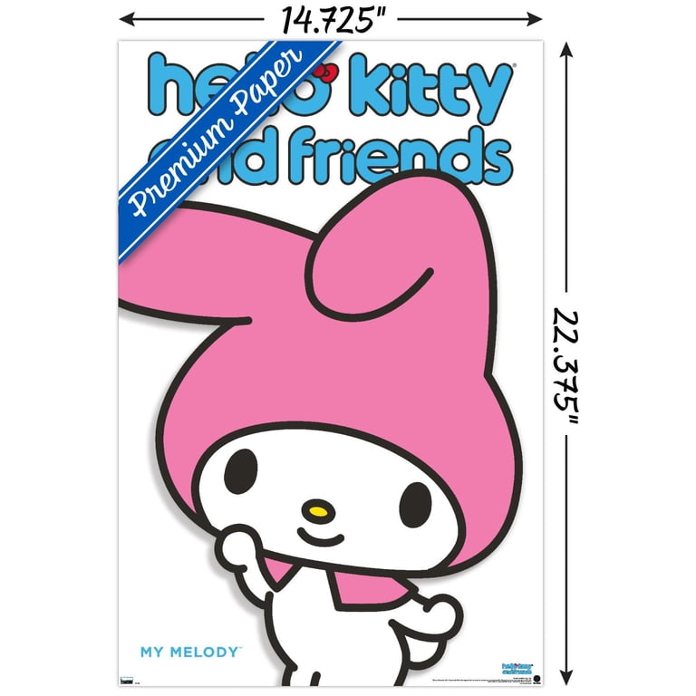 Hello Kitty and Friends: Hello - My Melody Feature Series Wall