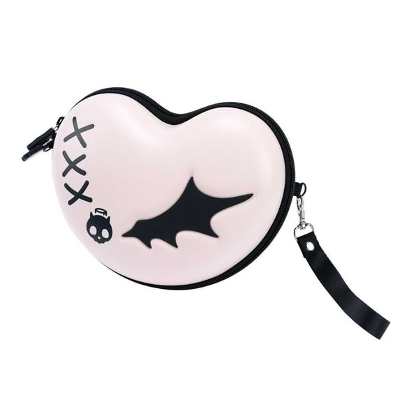 GeekShare Carrying Case,Hard Shell Travel  Holder for PS5,Switch Pro / Xbox Controller Sweety Skull