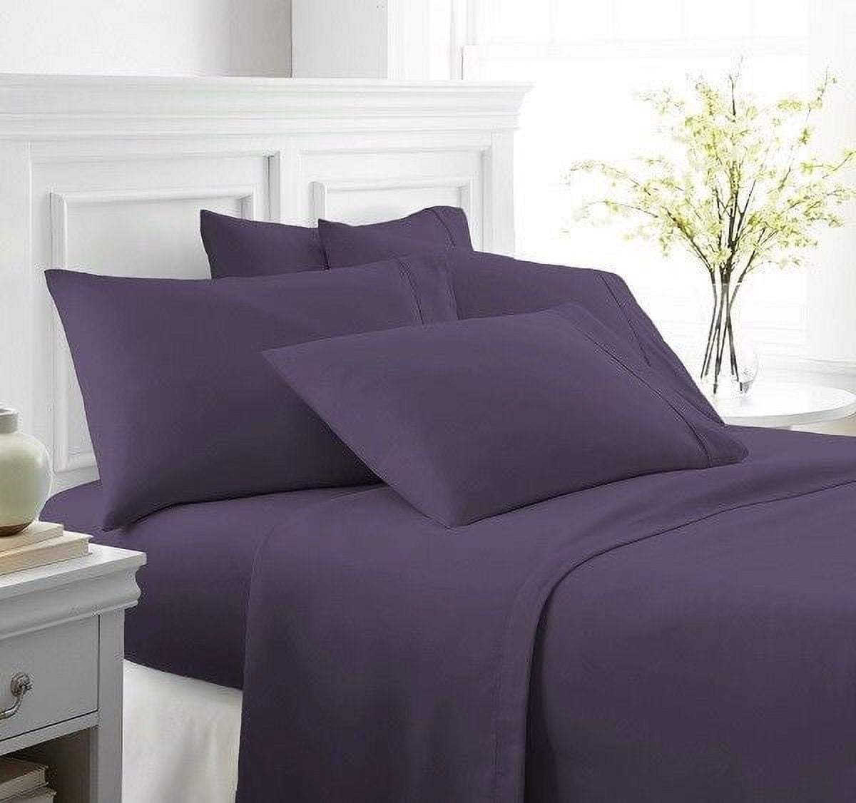 6 PIECE ULTRA PREMIUM SOFT QUALITY COMFORT COLLECTION DEEP POCKET BED SHEET SET