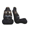 thumbnail image 3 of Salouo Royal Skull With Golden Crown Pattern Car Seat Covers,Universal Car Seat Protectors Easy to Install Car Cover Car Accessories Auto/rucks/Van/SUV-1, 3 of 9