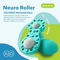 RAD Neuro Roller –  Spiky Therapy Tool for Muscle Relief foot Roller & Textured Massage Ball for Myofascial Release